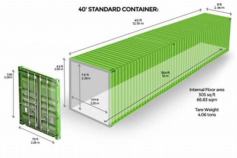 40ft shipping containers