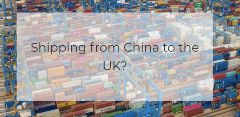 Shipping From China to UK