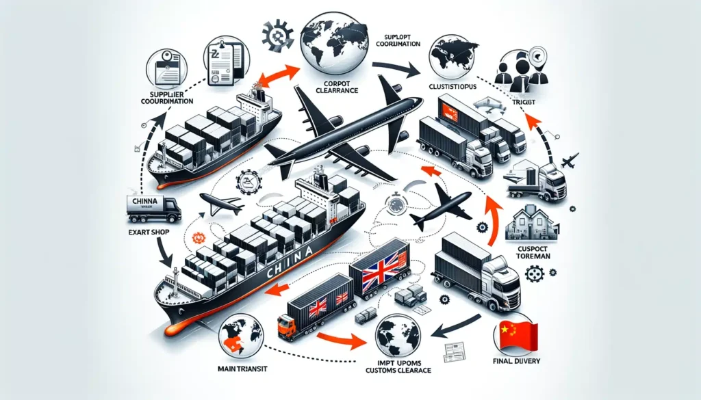 Shipping From China to UK
