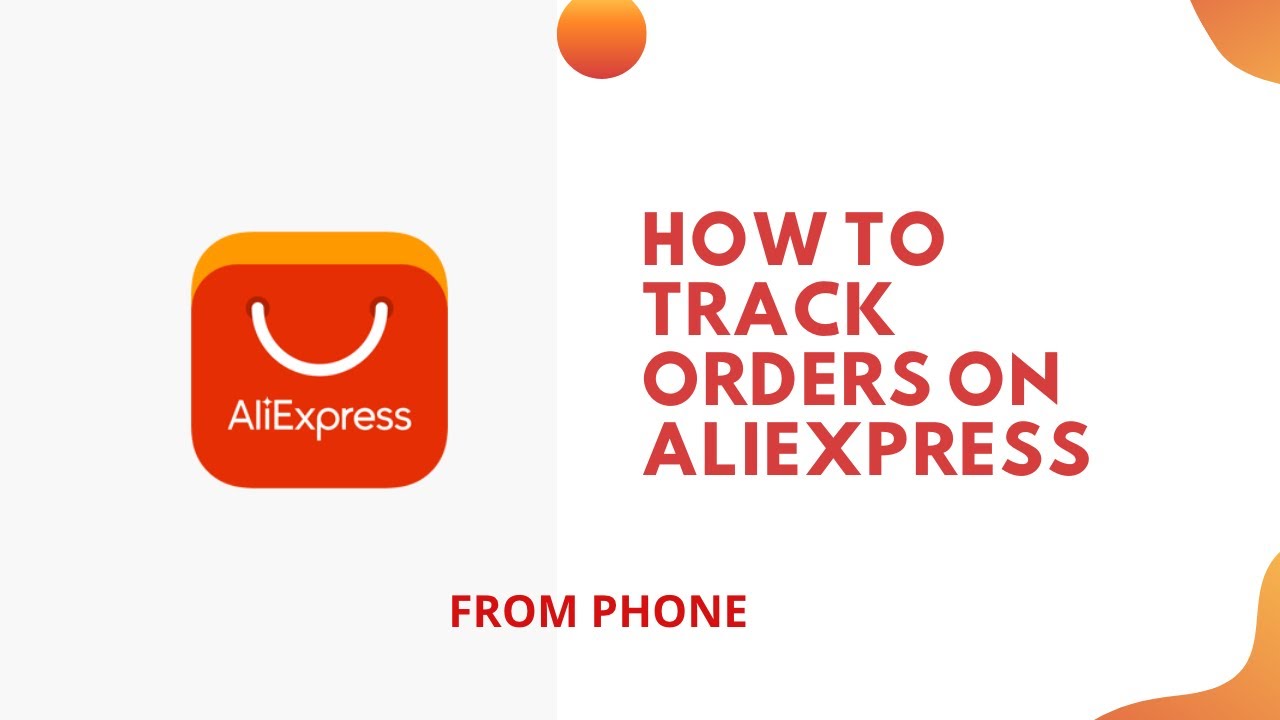 aliexpress track orders