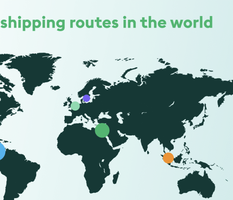 Shipping Routes from China