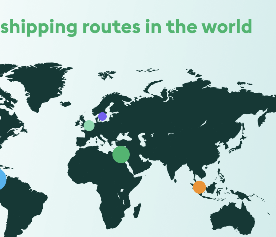 Shipping Routes from China